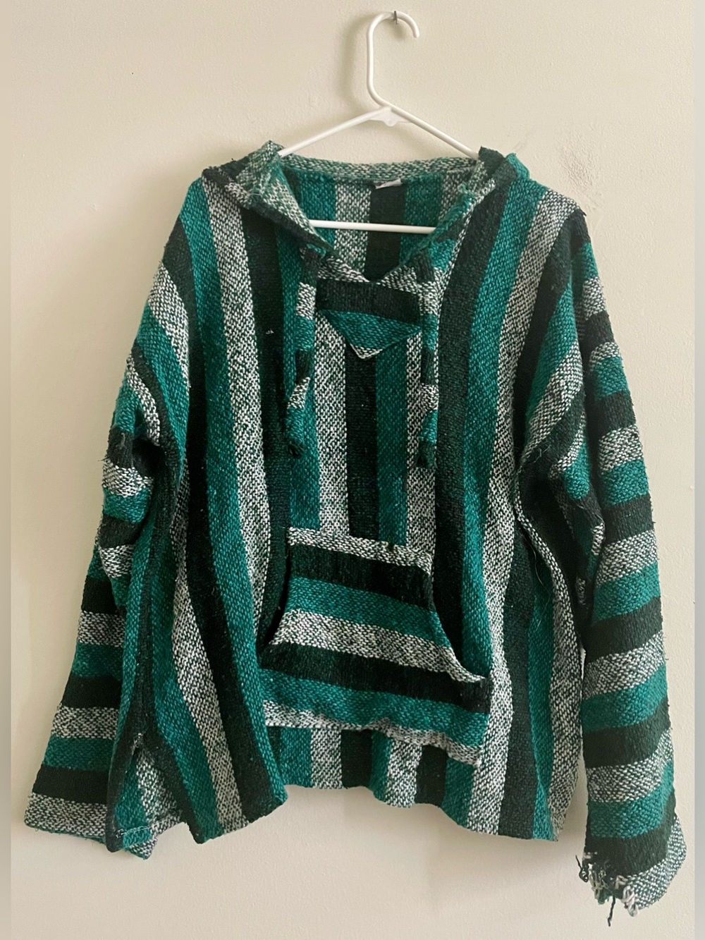 🐊 Woven Baja Hoodie with Hood 🐊